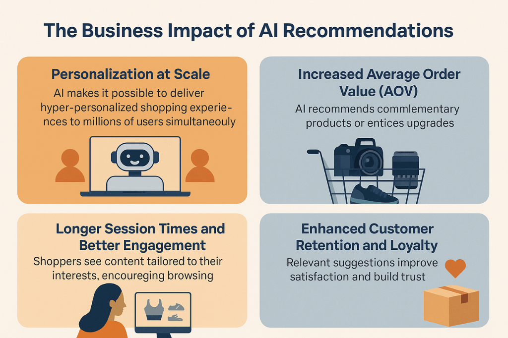 The Business Impact of AI Recommendations